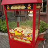 Popcornmachine inclusief onderwagen-inclusief popcornpakket 50 stuks zoet